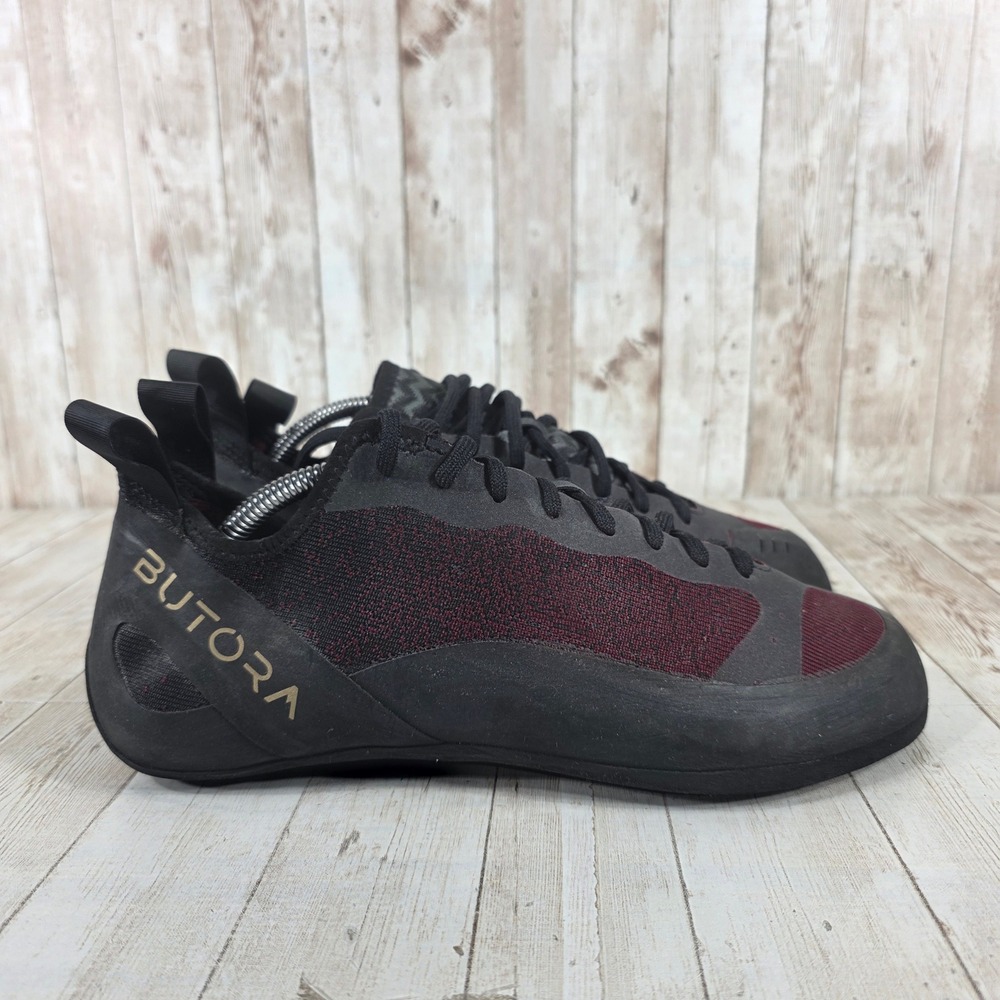 Butora Climbing Shoes Men's US 8‎ UK 7 EUR 41.5 Red Black Lace Up